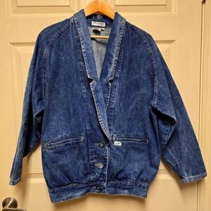 Vintage GUESS Georges Marciano 80s Jean Jacket SzMed